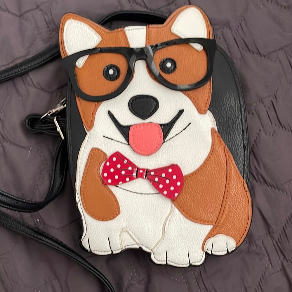 New, without tags, corgi purse